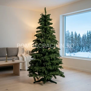 Brad Artificial Bristol 180 cm, Aspect Natural 3D, Asamblare Rapidă